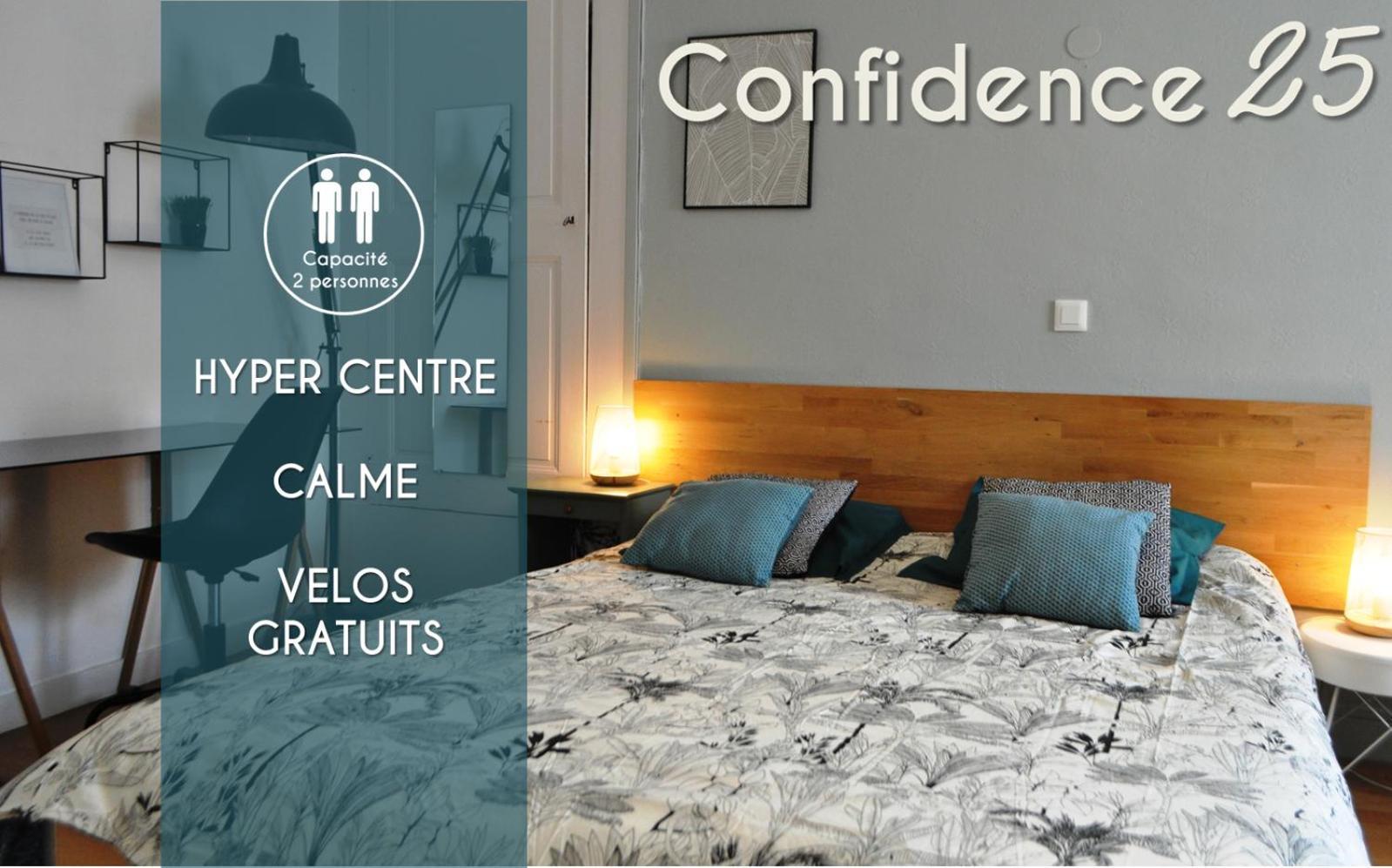 Confidence Hyper Centre Calme - Sejouraixlesbains Apartamento *